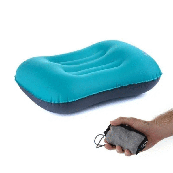 بالشت بادی نیچرهایک lightweight tpu aeros inflatable pillow with the nozzle