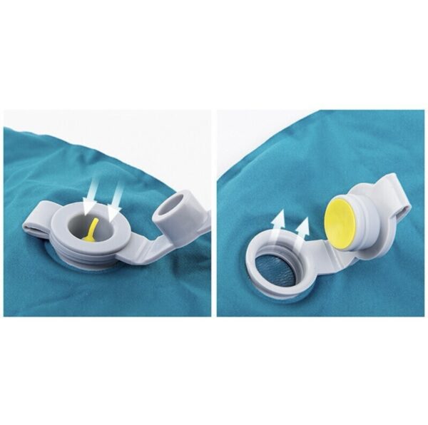 بالشت بادی نیچرهایک lightweight tpu aeros inflatable pillow with the nozzle