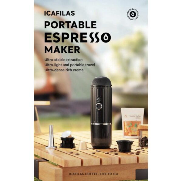 اسپرسوساز شارژی کافیلاس portable esperso maker icafilas