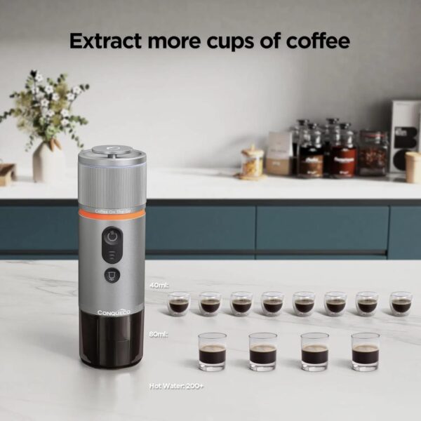 اسپرسوساز شارژی کانکیوکو  portable esperso maker conqueco