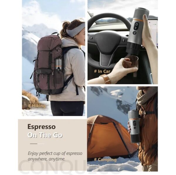 اسپرسوساز شارژی کانکیوکو  portable esperso maker conqueco