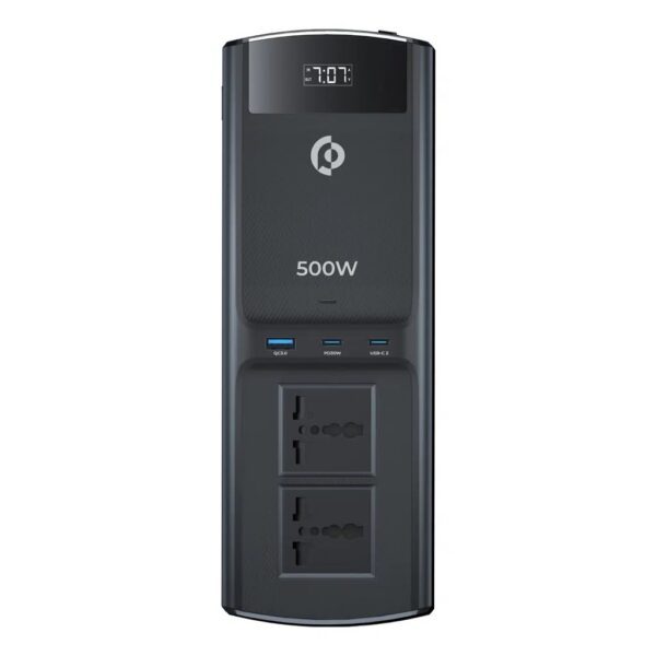 اینورتر خودرو چند پورت پاورولوژی ۵۰۰ وات Powerology 500W Multi Port