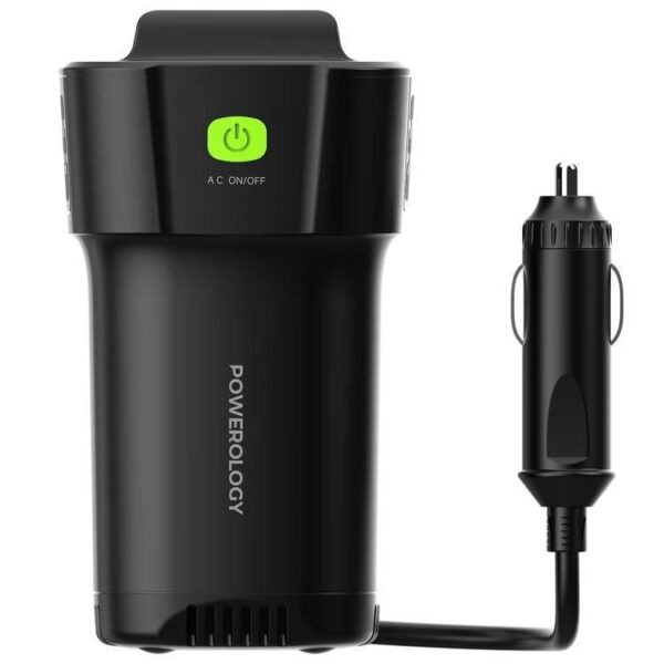 اینورتر خودرو 150 واتی پاورولوژی power inverter 150 w powerology