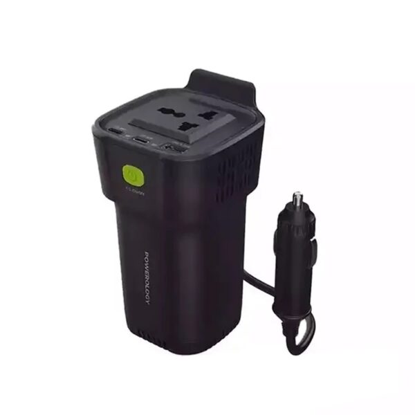 اینورتر خودرو 150 واتی پاورولوژی power inverter 150 w powerology