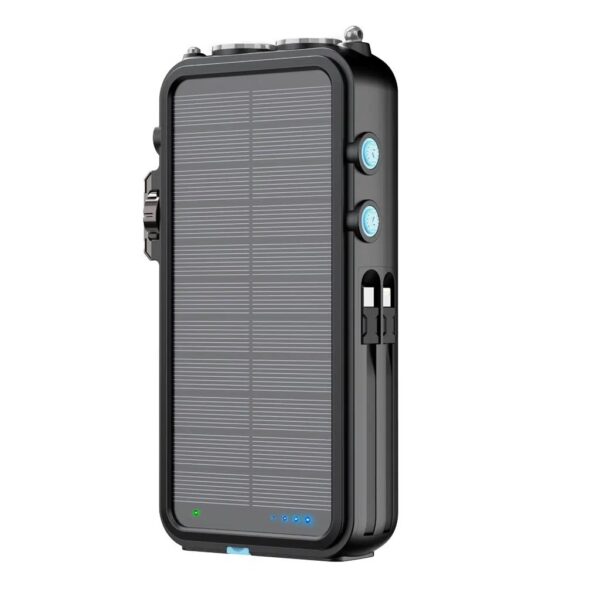 پاوربانک خورشیدی و اسپیکر بلوتوث پاورولوژی Powerology 16000 Power Bank