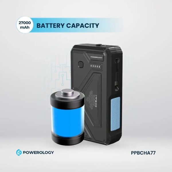 پاوربانک خورشیدی پاورولوژی ۲۷۰۰۰ Powerology 27000 Solar Power Bank