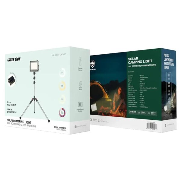 پروژگتور گرین لاین۷۲۰۰ میلی‌آمپر  Green Lion Solar Light 7200mAh