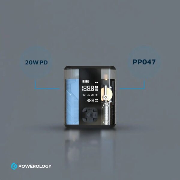 جامپ استارتر پاورولوژی Powerology 8800 Air Compressor