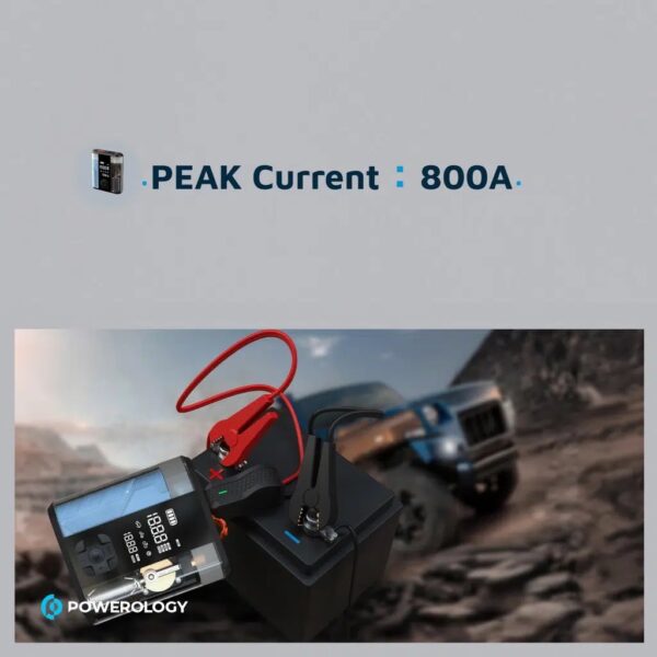 جامپ استارتر پاورولوژی Powerology 8800 Air Compressor