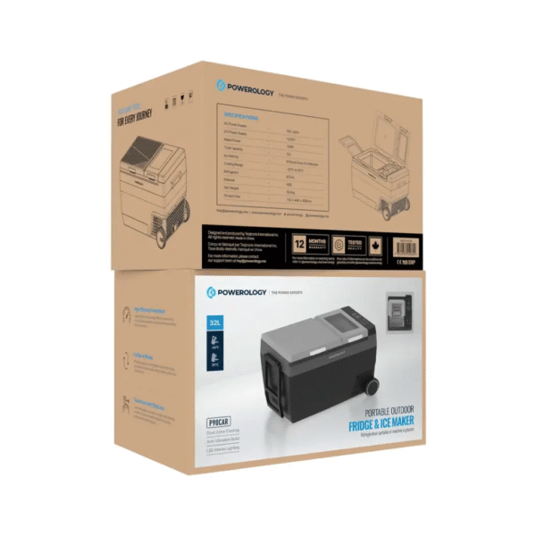 یخچال خودرو پاورولوژی Powerology Fridge & Ice Maker