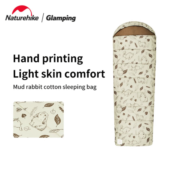 کیسه خواب نیچر هایک مدل cute mud rabbit cotton sleeping bag mt180