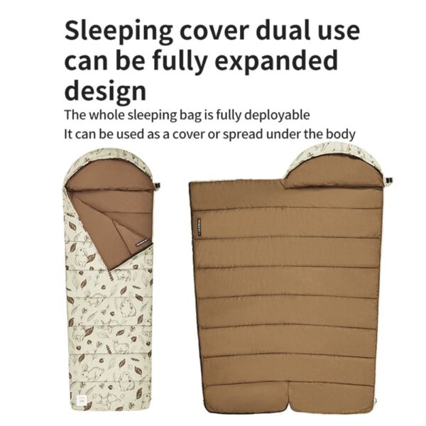 کیسه خواب نیچر هایک مدل cute mud rabbit cotton sleeping bag mt180