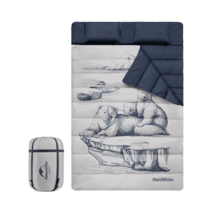 کیسه خواب دو نفره نیچرهایک مدل Double sleeping bag patternwith pillow