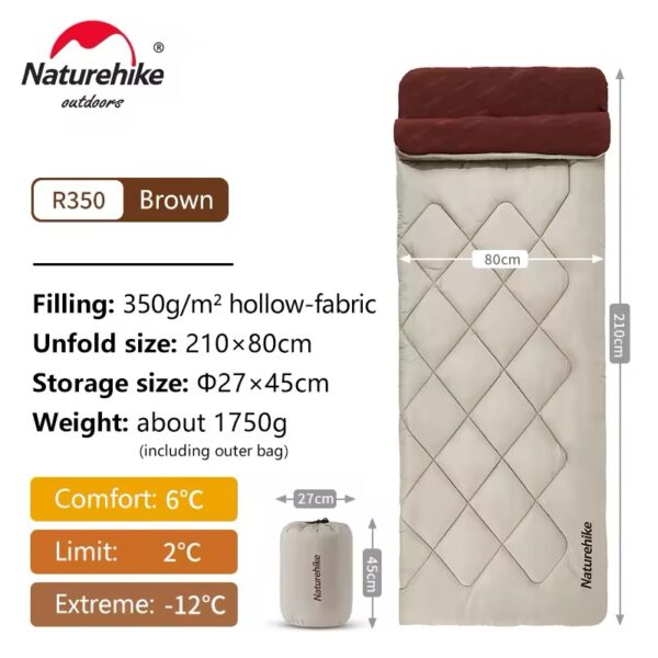 Autumn maple sleeping bag  - R350 کیسه خواب نیچرهاک مدل