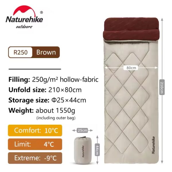 Autumn maple sleeping bag  - R250 کیسه خواب نیچرهاک مدل