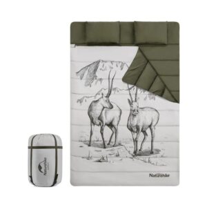 کیسه خواب دو نفره نیچرهایک طرح گوزن مدل Naturehike NH21MSD06