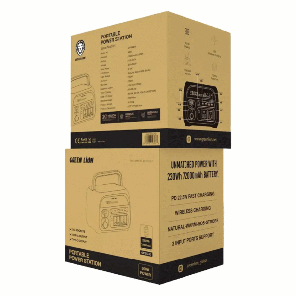 پاورژنراتور گرین لاین Green Lion Portable 72000mah