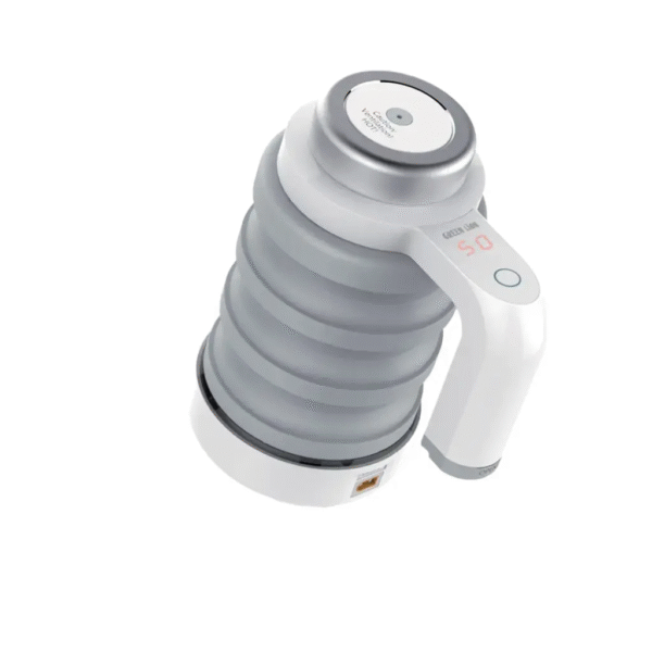 کتری برقی سیلیکونی گرین لاین مدل Green Lion Car Folding Electric Kettle