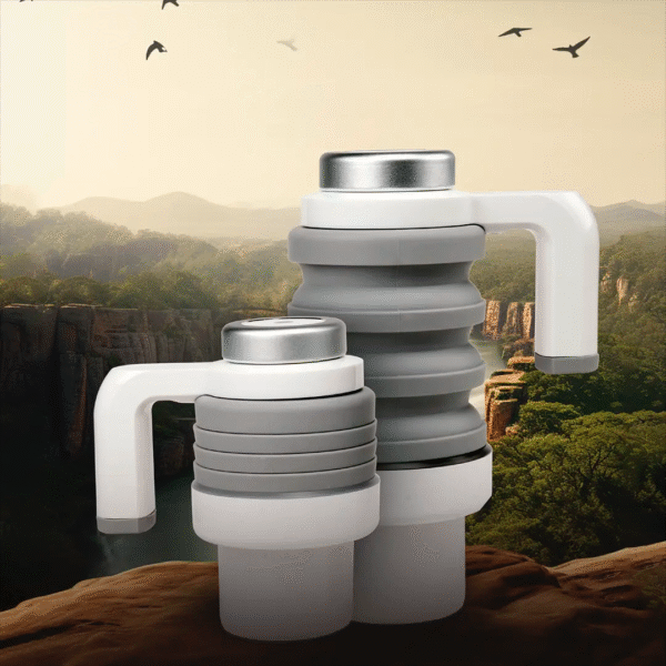 کتری برقی سیلیکونی گرین لاین مدل Green Lion Car Folding Electric Kettle