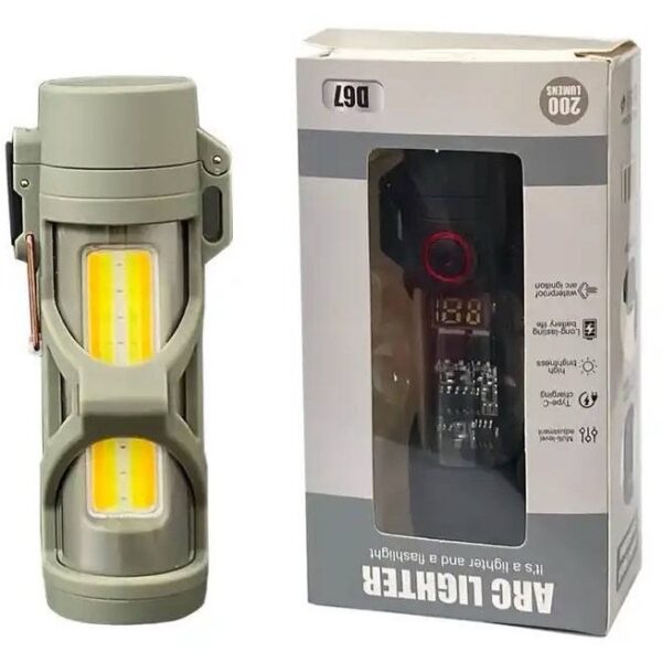 فندک شارژی پلاسما مدل Arc Lighter D67