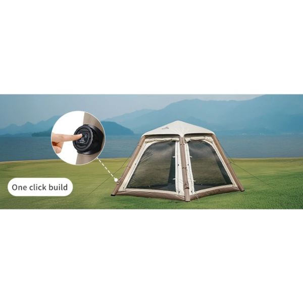 چادر چهار نفره با سایبان نیچرهایک مدل ‏Naturehike Ango CNK2550WS01