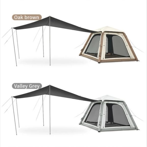 چادر چهار نفره با سایبان نیچرهایک مدل ‏Naturehike Ango CNK2550WS01