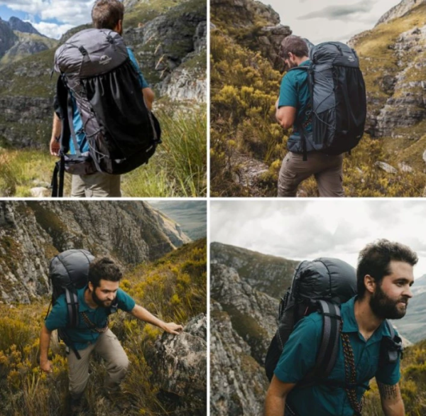 کوله پشتی ۴۰ + ۵ لیتری نیچرهایک مدل Naturehike Rock NH20BB113