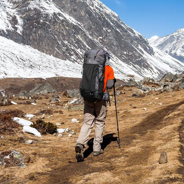 کوله پشتی کوهنوردی ۶۰ + ۵ لیتری نیچرهایک مدل  Naturehike Rock NH19BP095