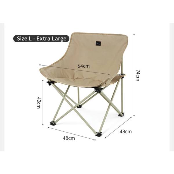 صندلی تاشو سایز L نیچرهایک مدل  Naturehike Stellaluna T01 CNH23JU13002