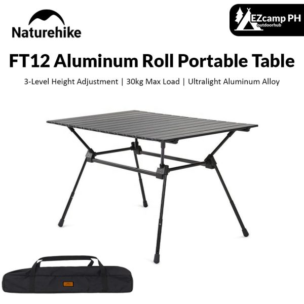 میز تاشو آلومینیومی کمپینگ نیچرهایک مدل Naturehike CNH22JU025