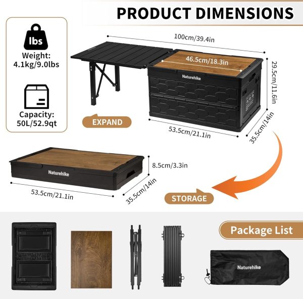 نظم دهنده میز دار نیچرهایک مدل Naturehike CNK2450XB018
