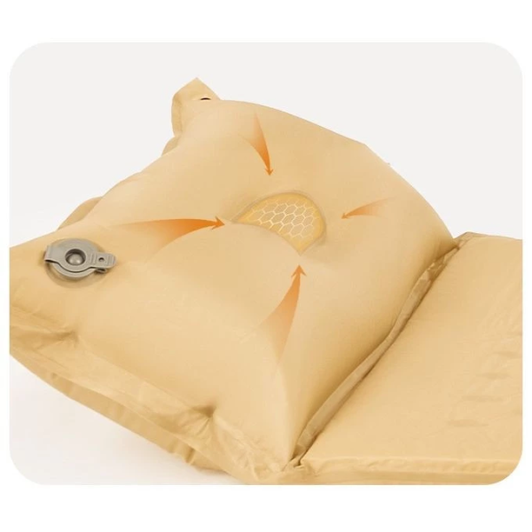 تشک دو نفره ۳۰ میلی لیتر خود باد شونده با بالش نیچرهایک مدل Naturehike CNH22DZ013‌