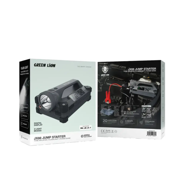 جامپ استارت گرین لاین مدل Green Lion JX66 Jump Starter