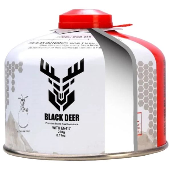 کپسول گاز وزن ۲۳۰ گرم بلک دیر مدل lack deer BGB-230