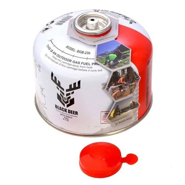 کپسول گاز وزن ۲۳۰ گرم بلک دیر مدل lack deer BGB-230