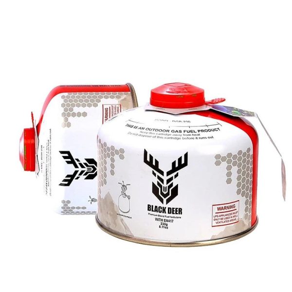 کپسول گاز وزن ۲۳۰ گرم بلک دیر مدل lack deer BGB-230
