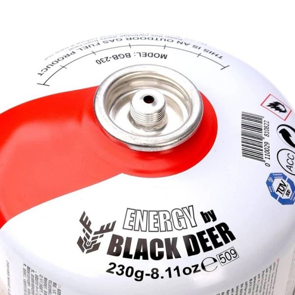 کپسول گاز وزن ۲۳۰ گرم بلک دیر مدل lack deer BGB-230