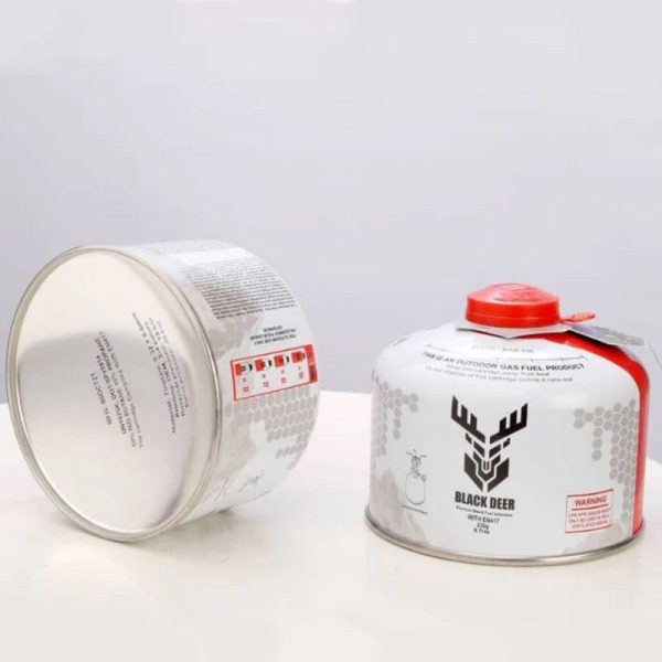 کپسول گاز وزن ۲۳۰ گرم بلک دیر مدل lack deer BGB-230