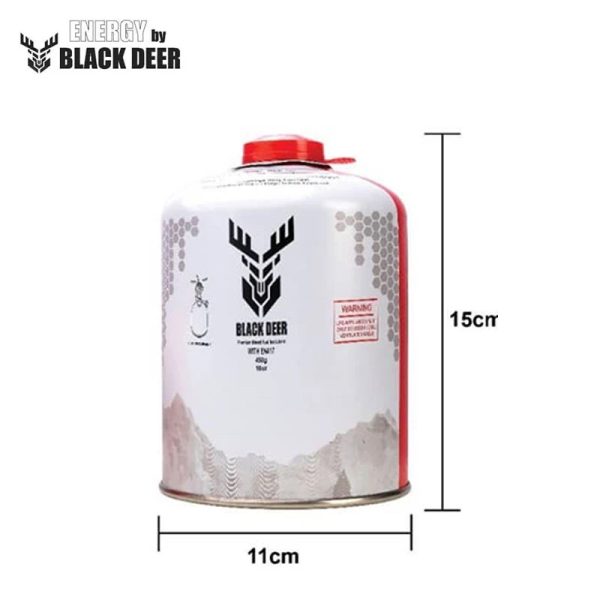 کپسول گاز وزن ۴۵۰ گرم بلک دیر مدل 
lack deer BGB-450