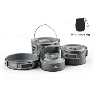 سرویس ظروف پخت و پز ۴تا۷نفره کمپینگ نیچرهایک مدلNaturehike CNK2450CF010