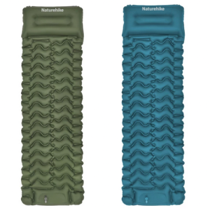 تشک بادی یک نفره ۶۵ میلی متر  همراه پمپ نیچرهایک مدل Naturehike CNK2550WS019