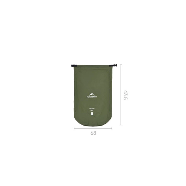 تشک بادی یک نفر ۶۵ میلی‌ متر همراه کیسه باد نیچرهایک مدل Naturehike CNK2550WS019