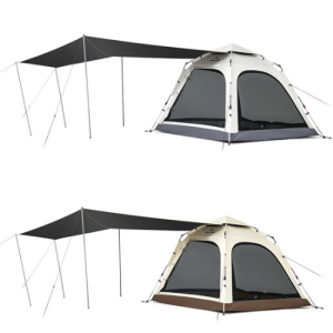 چادر اتوماتیک سه نفره سایز کوچک با سایبان نیچرهایک Naturehike Ango CNK2550WS010