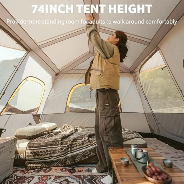 چادر کابین‌دار ۸ نفره نیچرهایک مدل Naturehike CNK2450WS050
