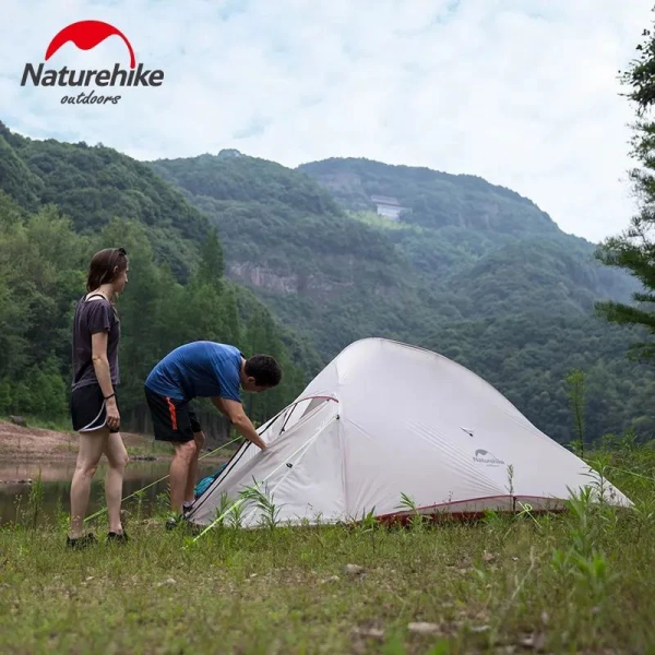 ‎چادر سه نفره نیچرهایک مدل Naturehike Cloud Up 3 210T NH18T030-T