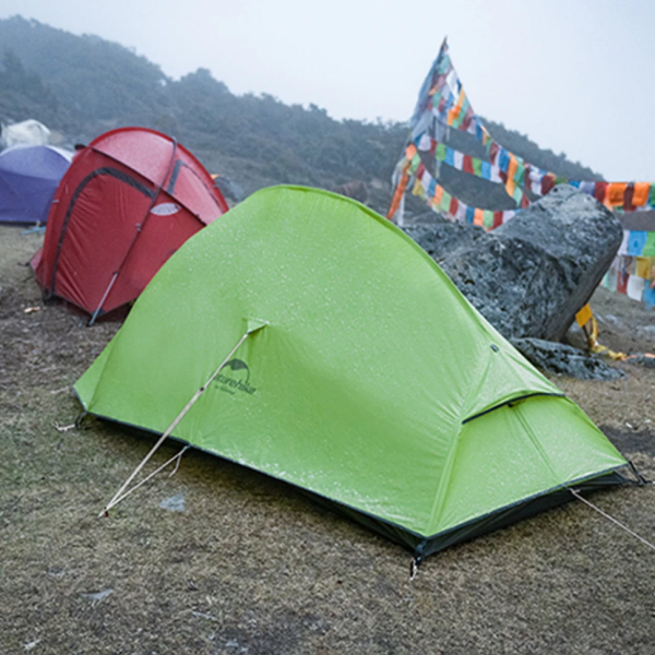 چادر تک نفره فوق سبک نیچرهایک مدل Naturehike Cloud Up Base 1 CNK2450WS032