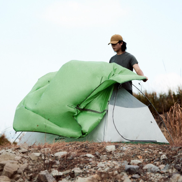 چادر تک نفره فوق سبک نیچرهایک مدل Naturehike Cloud Up Base 1 CNK2450WS032