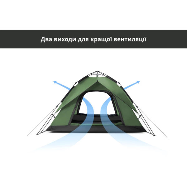 چادر اتوماتیک سه نفره نیچرهایک مدل Naturehike NH21ZP008