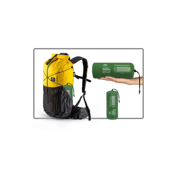 زیرانداز بادی همراه بالش ۶۵میلی متر نیچرهایک مدل   Naturehike FC-12 NH19Z003
